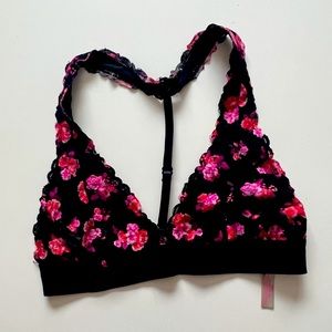 Floral PINK bralette